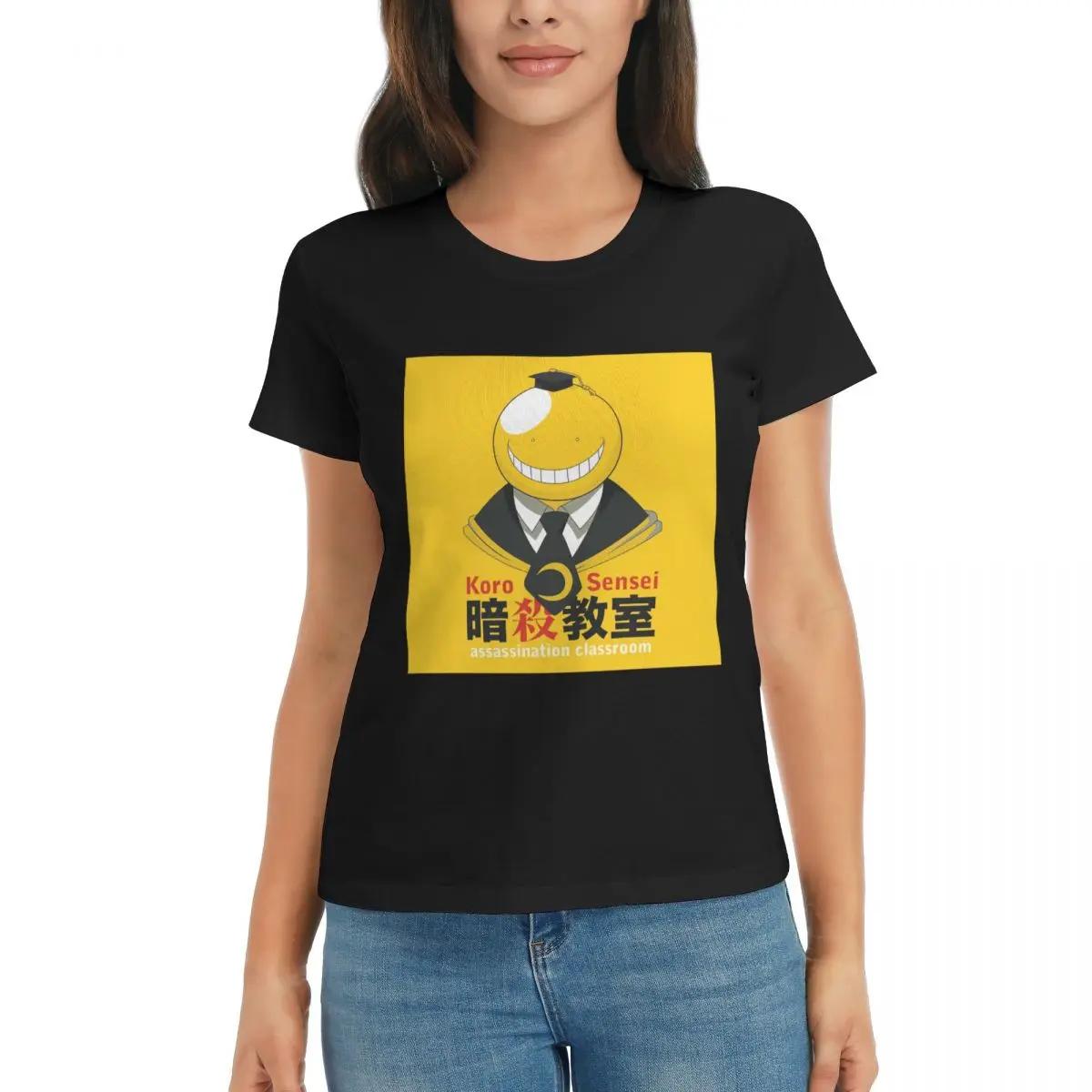 

Women TShirt Assassination Classroom Octopus Koro Sensei Summer Short Sleeve Tees Round Neck T Shirts Clothes Tops Streetwear 4XL