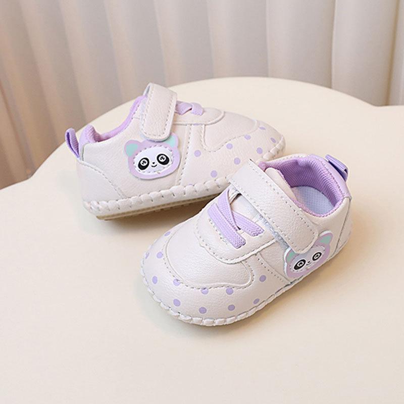 Baby Baby Soft Sole Shoes For Toddler Learning With Velcro Closure For Newborns And Infants
