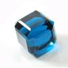 A+   140.10 Ct Lab Created Teal Sapphire Cube Cut Loose Gemstone