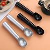 Ice Cream Baller Scoop, Food Grade Aluminum Alloy Scooper with Rust Resistant Ergonomic Handle, Non-Stick Kitchen Tool for Hard Ice Cream, Fruit
