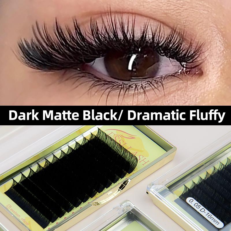 Cashmere Silk Easy to Graft Eyelash Volume Mix Length Eyelash Extension Fast Fanning Long-Lasting Eyelash Extension