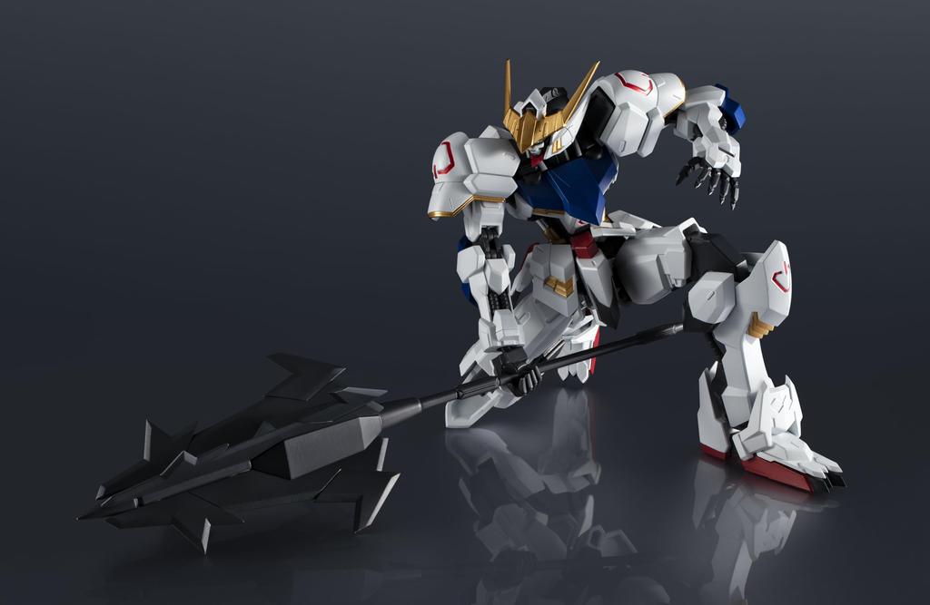 TAMASHII NATIONS GUNDAM UNIVERSE Mobile Suit Orphans GUNDAM BARBATOS RENEWAL Ca. 160 mm ABS PVC Bemalt Bewegliche Figur Gundam Iron-Blooded