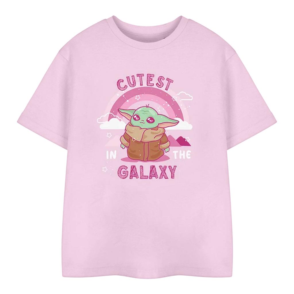 Star Wars: The Mandalorian Childrens/Kids Cutest In The Galaxy Grogu T-Shirt