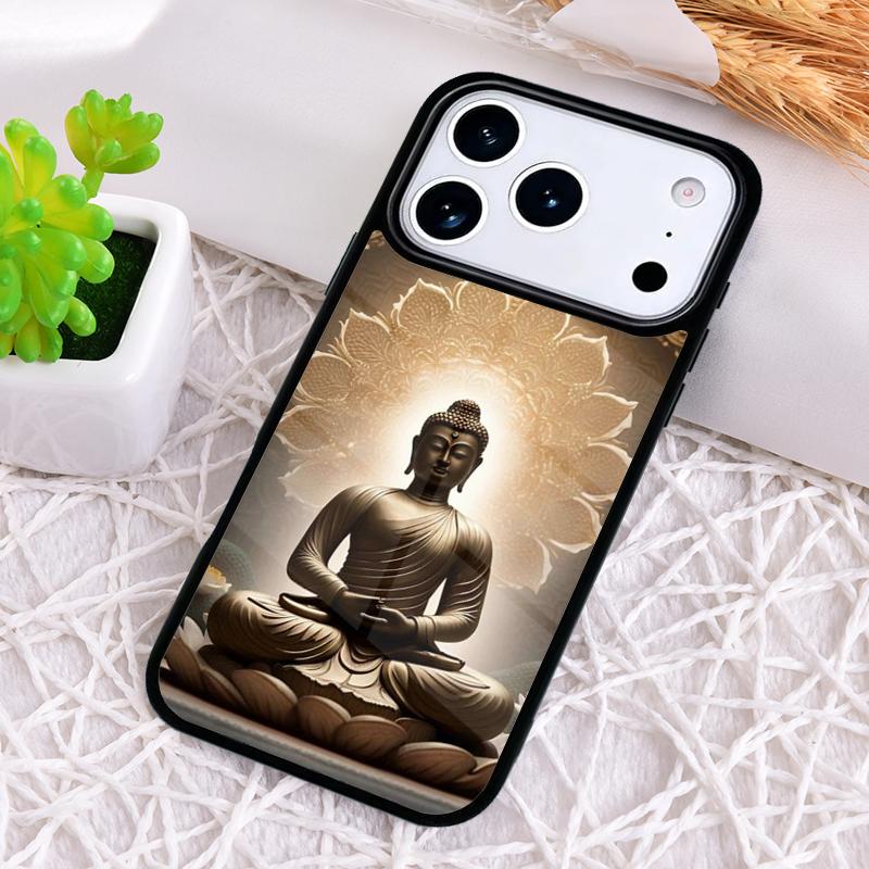 Lord Buddha soft Phone Case for iPhone 17 Air 16 15 11 12 14 13 Pro Max Shockproof Cover