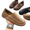 Flat Single Shoes Leather Shoes Business Casual Leather Shoes Casual Light Retro Lazy Shoes