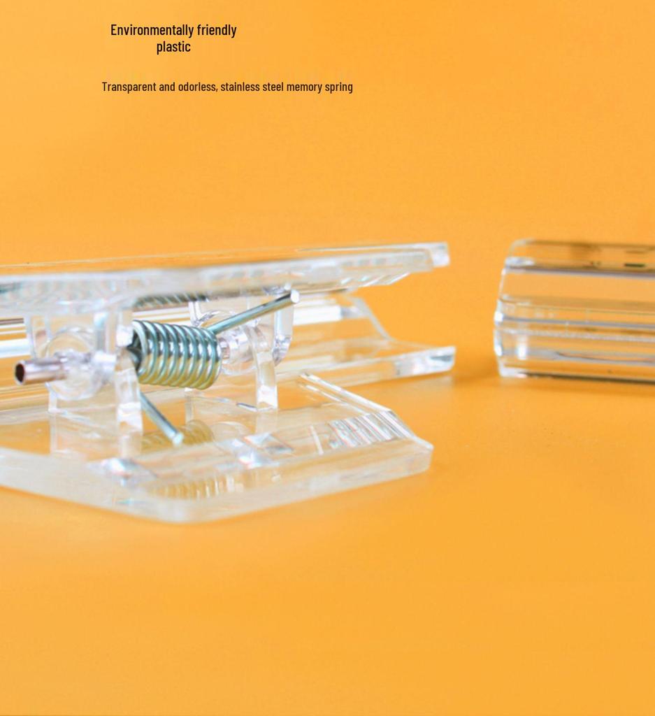 Clear High-Value Piano Note Music Storage Folder