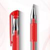 Deli 0.5mm Classic Bullet-Tip Red Gel Pens (144 Count)