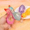 Divertente Tabas Squishy Anatra Aurora Maltosio Giocattolo da Spremere Anatra Morbida Colorata Sollievo dallo Stress Decompressione Giocattolo Elastico per Adulti Regalo