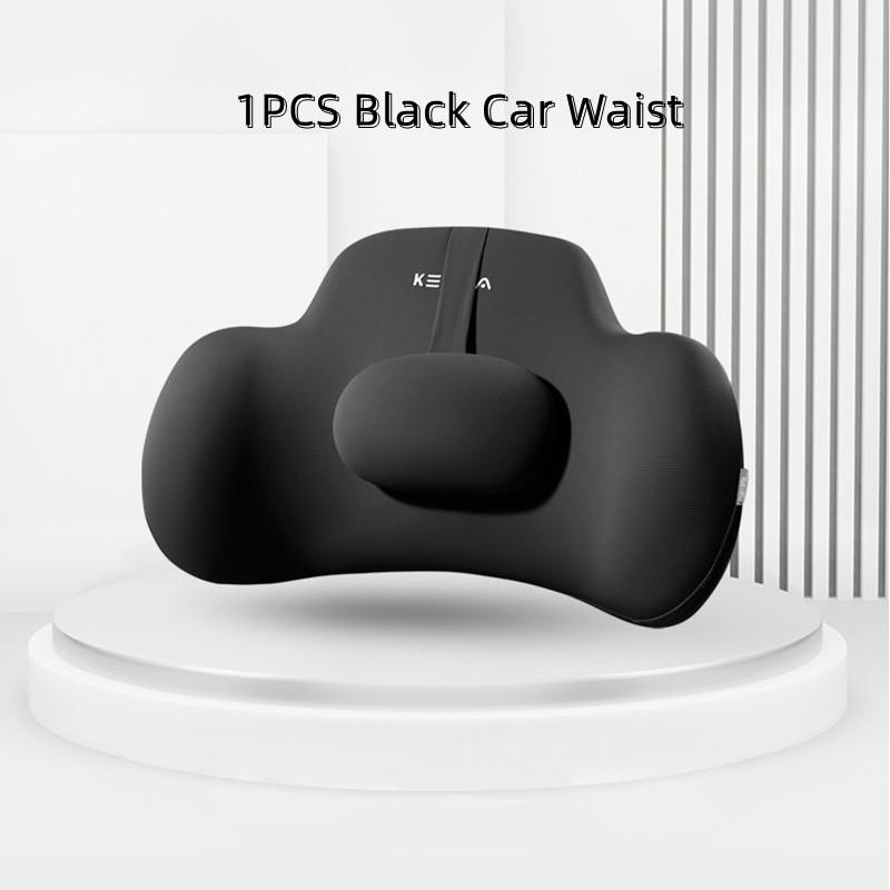 Car Headrest Neck Pillow Washable Waist Pillow for Car Seat Back Cushion Memory Foam Auto Lumbar Universal Automobiles