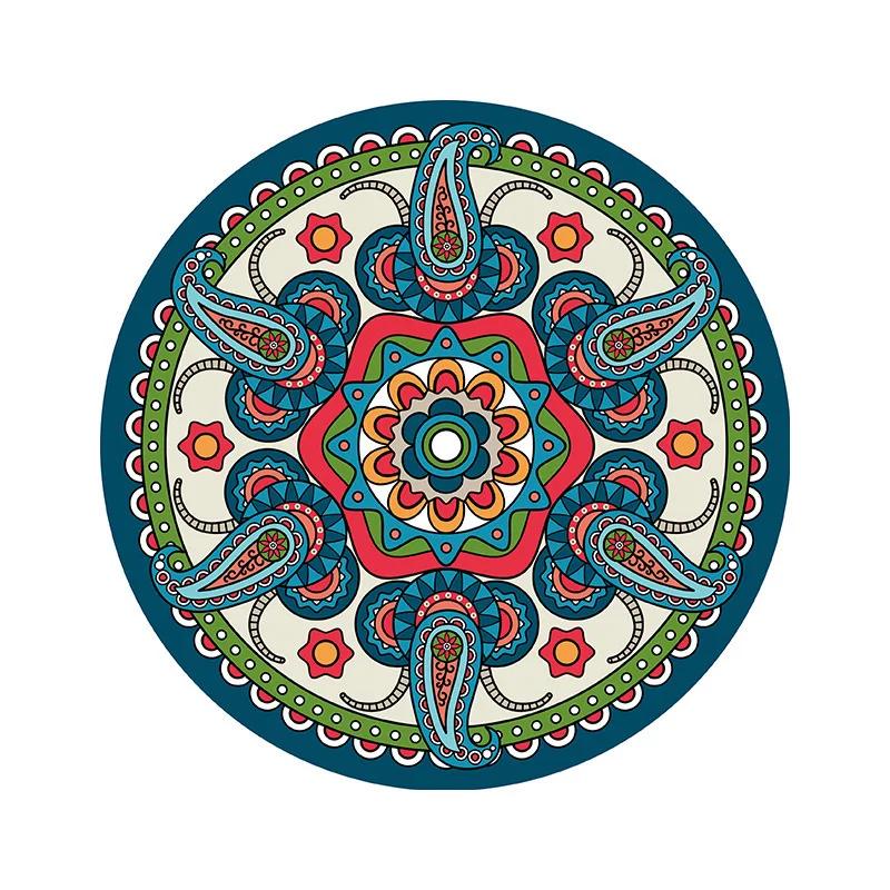 Бытовая силиконовая нескользящая термостойкая подставка под тарелку, водонепроницаемая, маслостойкая, изоляционная подставка для обеда, подставка под чашку, термозащитная подставка под миску 12Cm coaster