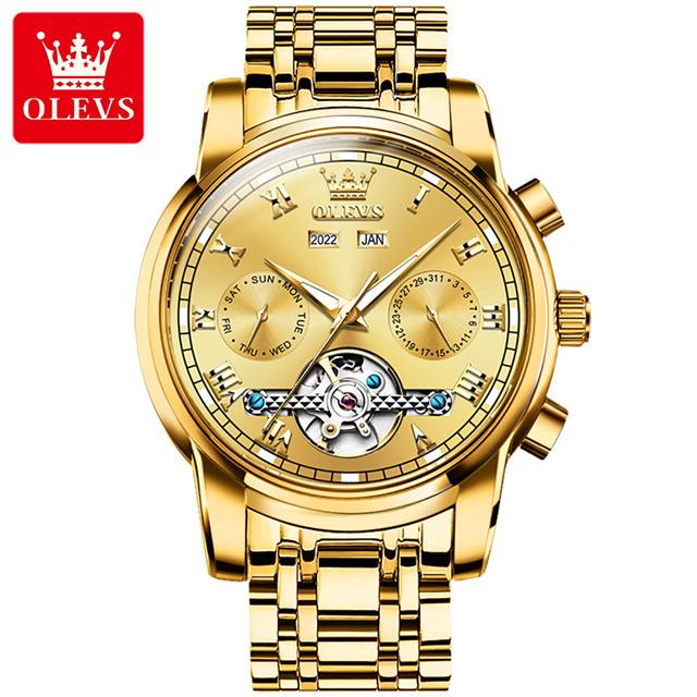 100% Original OLEVS Automatic Mechanical Couple