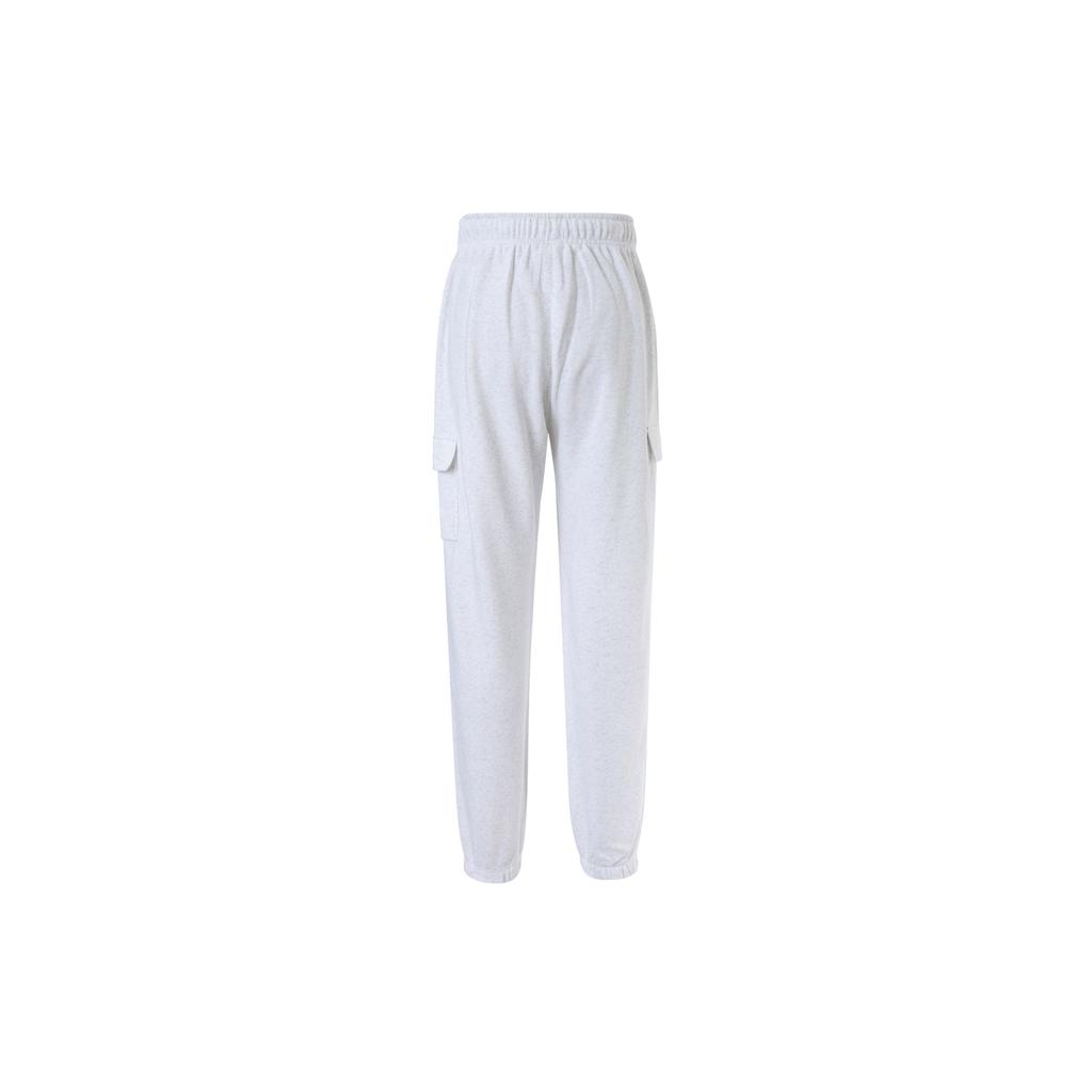 Nike Sportswear Club Fleece Mid-Rise Oversized Casual Workwear Thin Fleece Drawstring Comfortable Knit Joggers Women Joggers Birch White DQ5197-051