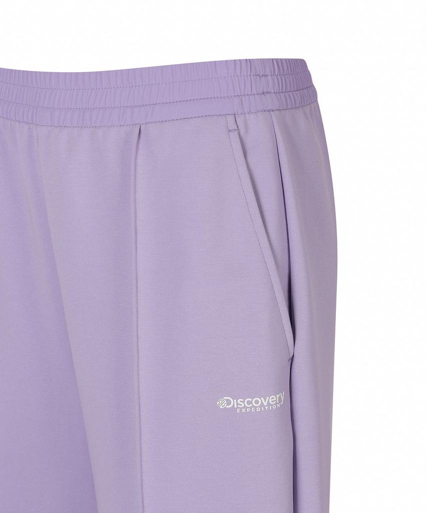 DISCOVERY EXPEDITION Women'S Freshvent Knit Training Semi-Wide Pants (L.Violet)