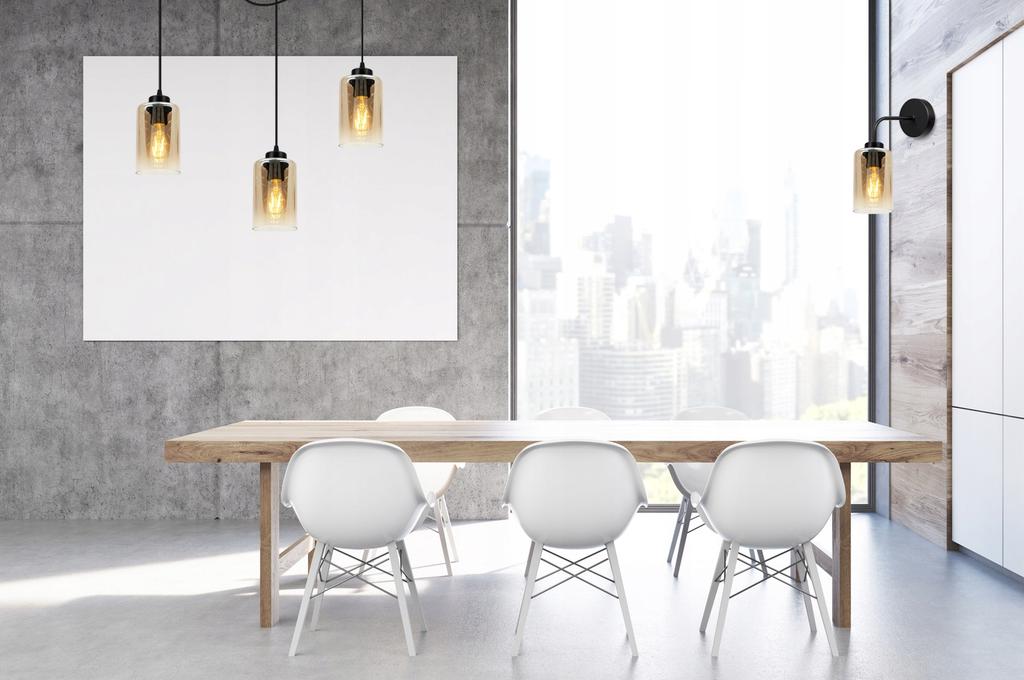 UNIQUE WALL LAMP ELEGANT GLASS SHADE