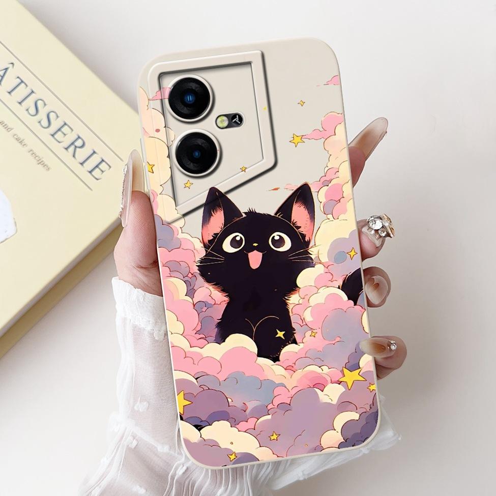 For Tecno Pova Neo 3 Case Silicone Cute Cat Fashion Butterfly Flowers Love Painted Cover For Techno Pova Neo 3 Phone Case LH6n