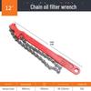 Univerzální nastavitelný klíč na řetěz olejového filtru
