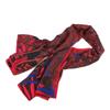 CARTIER PANTHERE Leopard Logo Large Scarf 140 Stole/Shawl Cashmere / silk Red