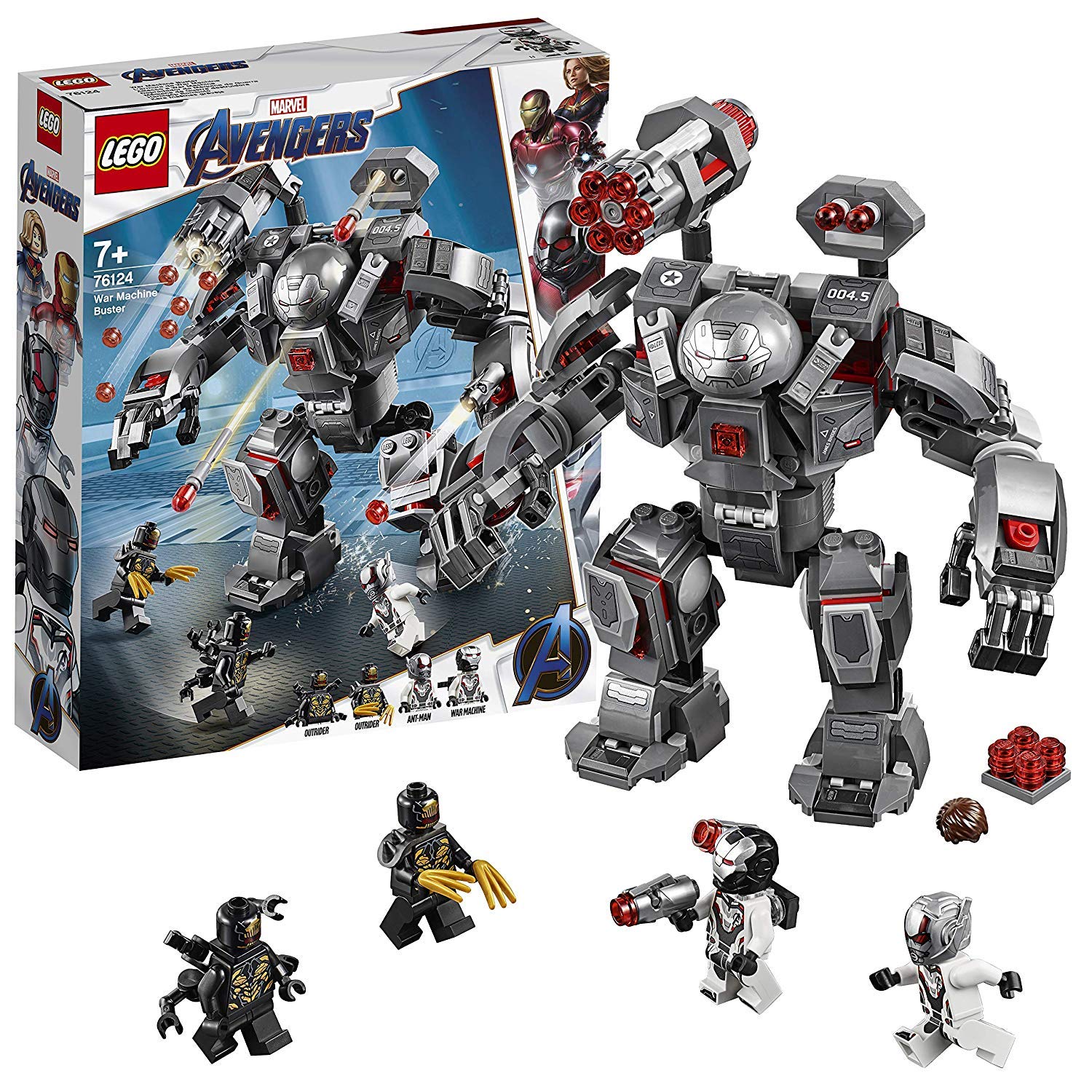 

LEGO Super Heroes War Machine Buster 76124 Конструктор для мальчиков