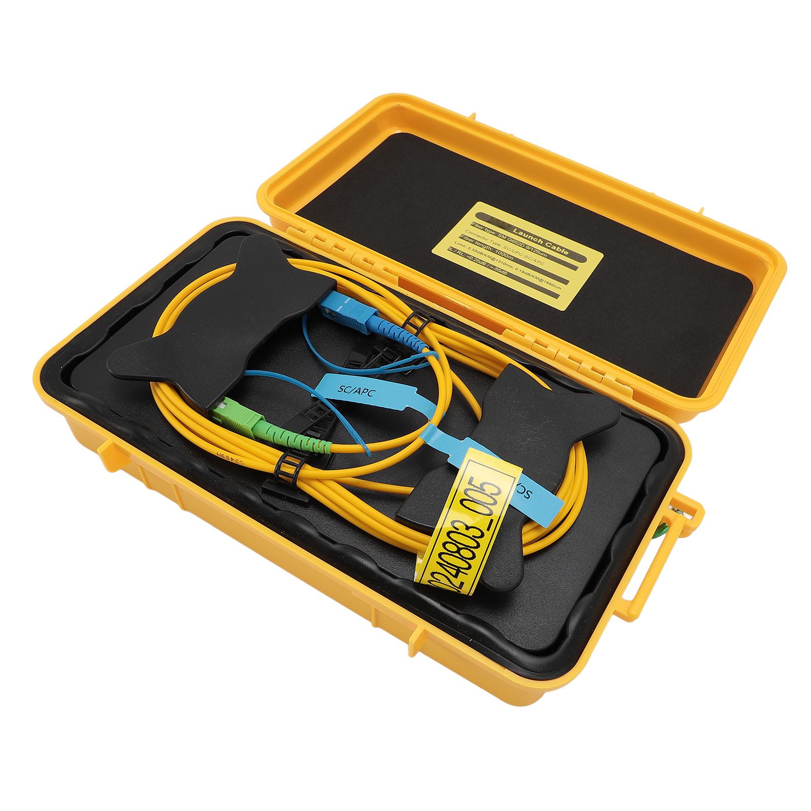 

1000м Волоконно-оптичний кабель передачі даних Водонепроникний Відмінна герметизація Тестування волоконної оптики