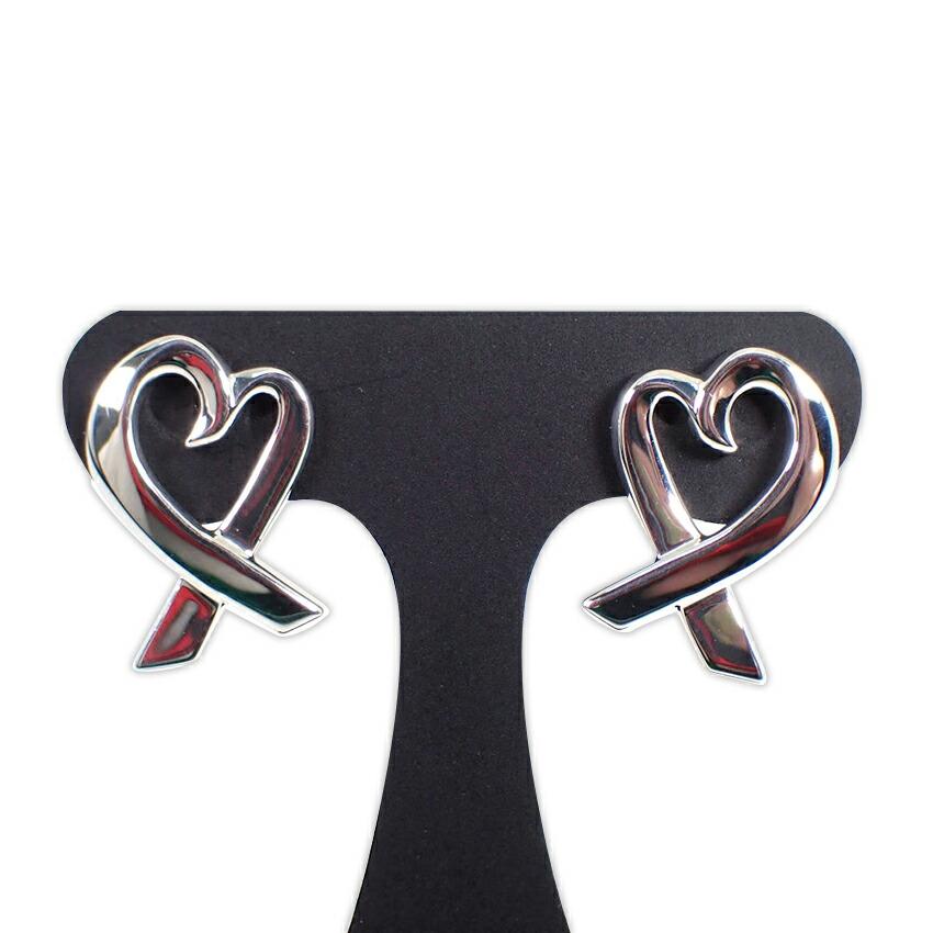 

[Б/у] Серьги TIFFANY/Tiffany 925 Loving Heart [g382-68]