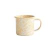 CROW CANYON HOME Mug, Break-Resistant, Lightweight, Enamel, Dishwasher-Safe, Stylish, Cute, Founded In 1977, Yellow, 345ml