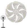 Silent Rotate Fan Blade Part 12 Inch 7-Blade Fan Replace Gear  Stand Fan Repair