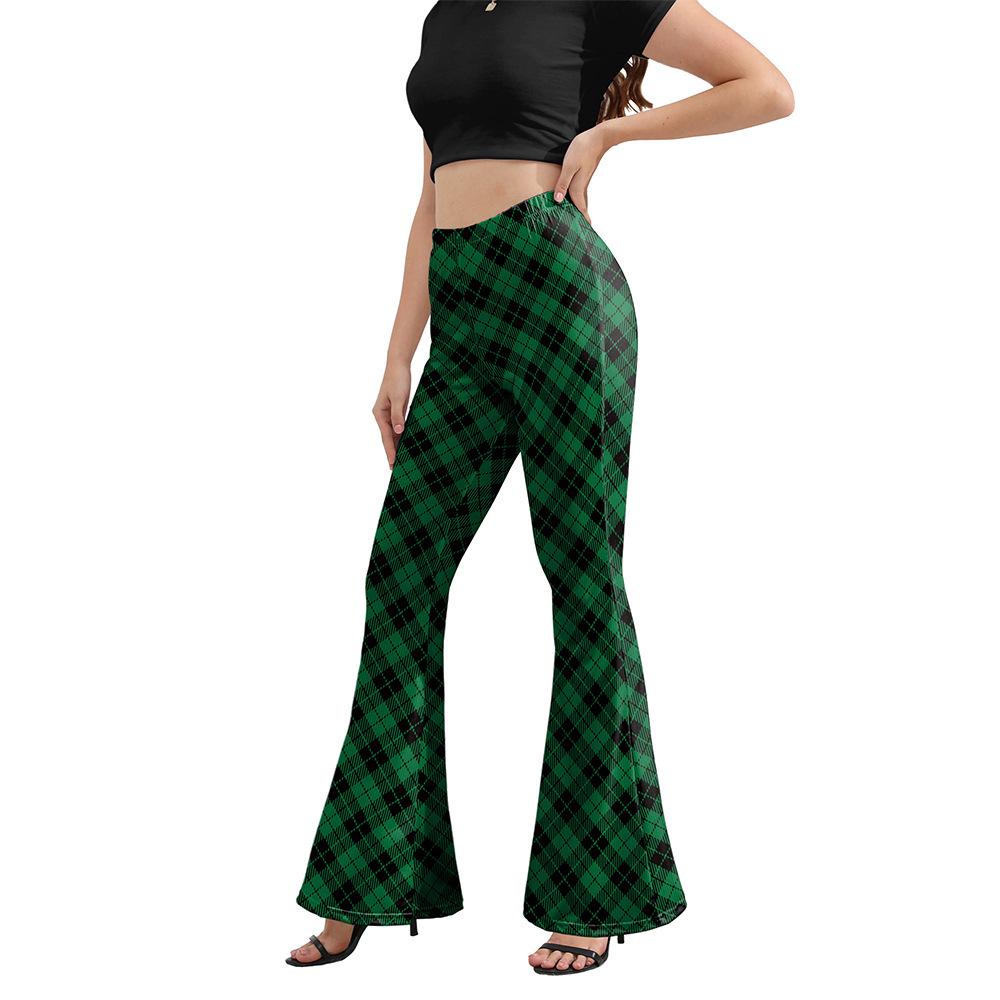 

Irish St. Patrick s Day Women s Flared Yoga Pants - Sexy, Casual, Printed Dancewear L