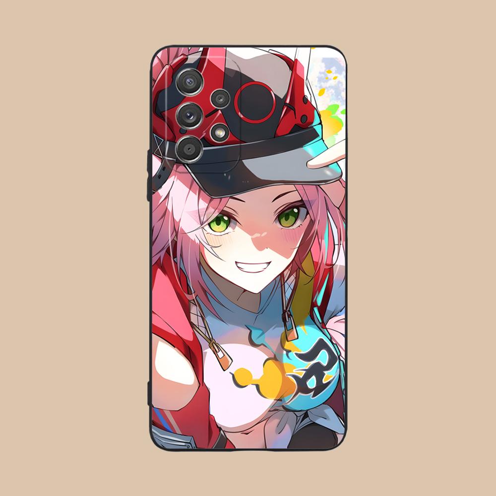 

HSR Rappa Matte TPU Mobile Phone Case for Samsung Galaxy M55 54 42 35 34 33 32 23 22 15 14 13 12 F55 5G Colorful Cover Galaxy F04