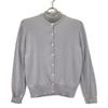 Celine 82H5061 Light Gray Cashmere Silk Ensemble Knit Cardigan Tops 40 Light grayUsed
