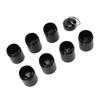 Metal Storage Tube Keychain 7 Compartment Water Proof Portable Travel Container Aluminum Alloy