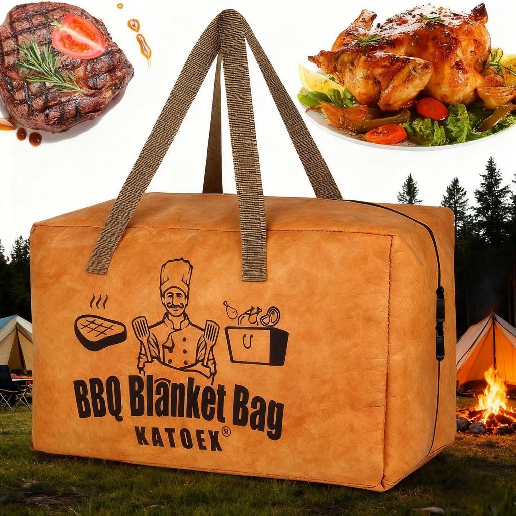 Enhanced Insulated Takeaway Bag for Barbecue and Cake - Portable Thermal Ice Pack for Outings