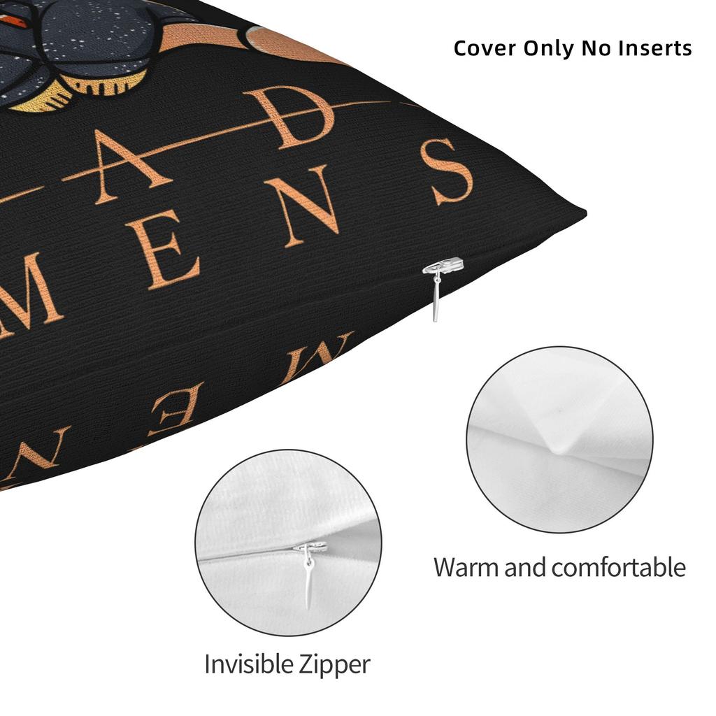 Bads Omensss Do You Feel Love Tour Pillow Case Soft Pillow Cover Novelty Pillowcases For Sofa Car Home Decor