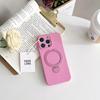 Applicable to iPhone11promax liquid silicone magnetic suction bracket mobile phone case Apple 11 all-inclusive anti-drop protective case