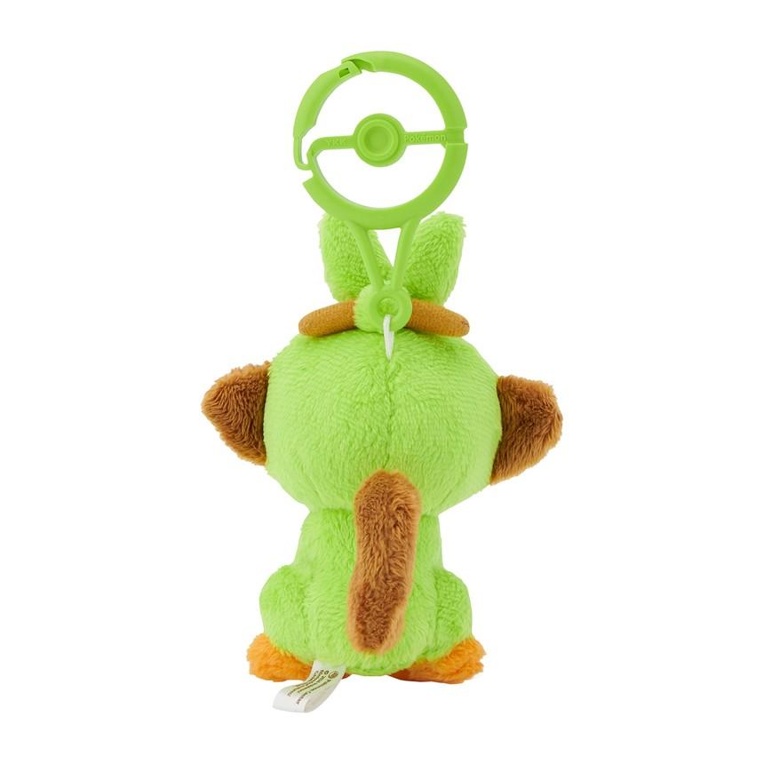 [Pokemon] Pokemon Center Carabiner Mascot - Grookey Plush Keychain