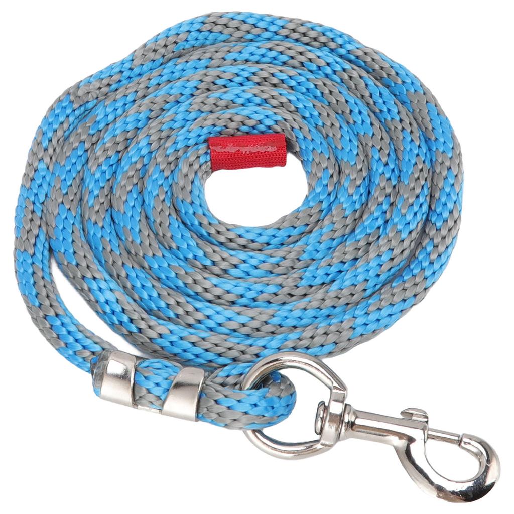 Nylon Horse Rope Multipurpose Thickened Livestock   Rope with Alloy Hook for Horse Livestock Pet 8.2ft