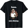 Baa Sheep Turkey In Disguise Funny Thanksgiving Baa Am Sheep T-Shirt