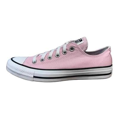 All Star Bequeme Einfache Low Top Canvas Schuhe Unisex Sneaker Pink A12817C