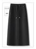 Soft & Fluffy Wool-Blend Mid-Length High-Waisted Slim-Fit Skirt for Women - 2025 Winter Collection