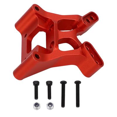 1 10 RC Front Shock Tower Aluminium Alloy Damper Shock Absorber Board for Losi Baja Rey RC Cars Red