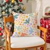 Flowers And Animals pattern Pillow Case Silky Short Plush with Invisible Zipper Dustproof Sofa Cushion Cover for Home Decor