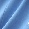 European & American Style V-Neck Blue Suit: Slimming, Flattering, Luxurious Nail Drill Jacket for Stage Performance & Parties