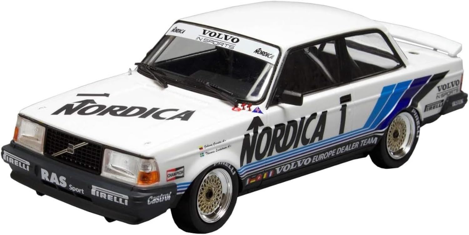 

Scale Model Car Volvo 240 1986 ETCC Hockenheim Eggenberger 1985 Macau Guia Decals Included Platz/NuNu 1/24 PN24013SK Turbo, Winner, Team, Race,