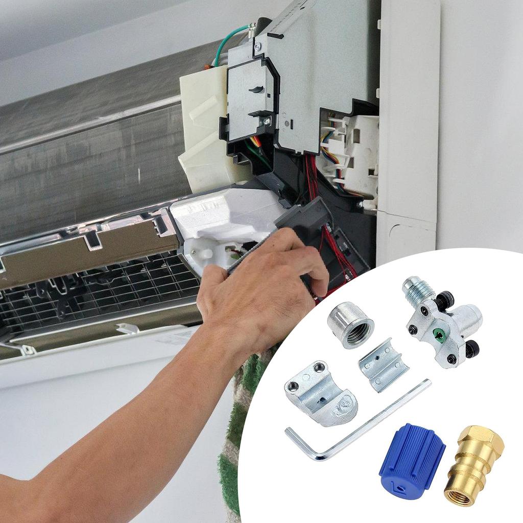 Klimaanlagen Nachrüstventile Anstechhahn-Set Für R12 R22 R134A AP4502525 BPV31D GPV14 Auto Klimaanlagen Werkzeuge