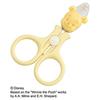 kai babypooh claw scissors  with pocket  comes with child lock for safety and security