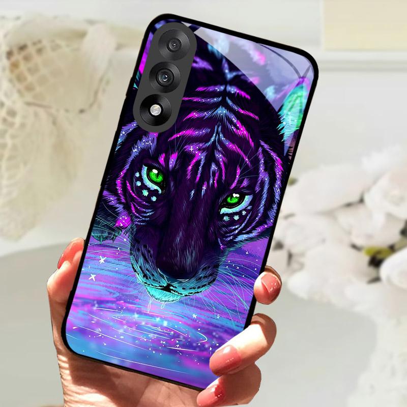 För OnePlus Nord 5 5G Stötsäker Mobilskal Härdat Glas Baksida För OnePlus Nord5 Capa Bumper Fundas Skyddande Skal