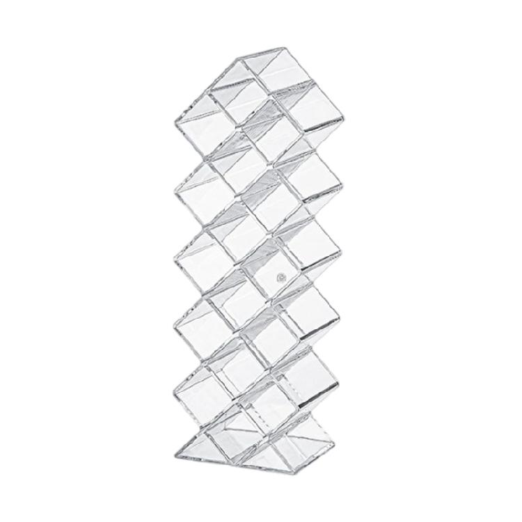 Multifunctional Acrylic Cosmetic Shelf for Organized Beauty Accessory Sturdy Desktop Storage Solution