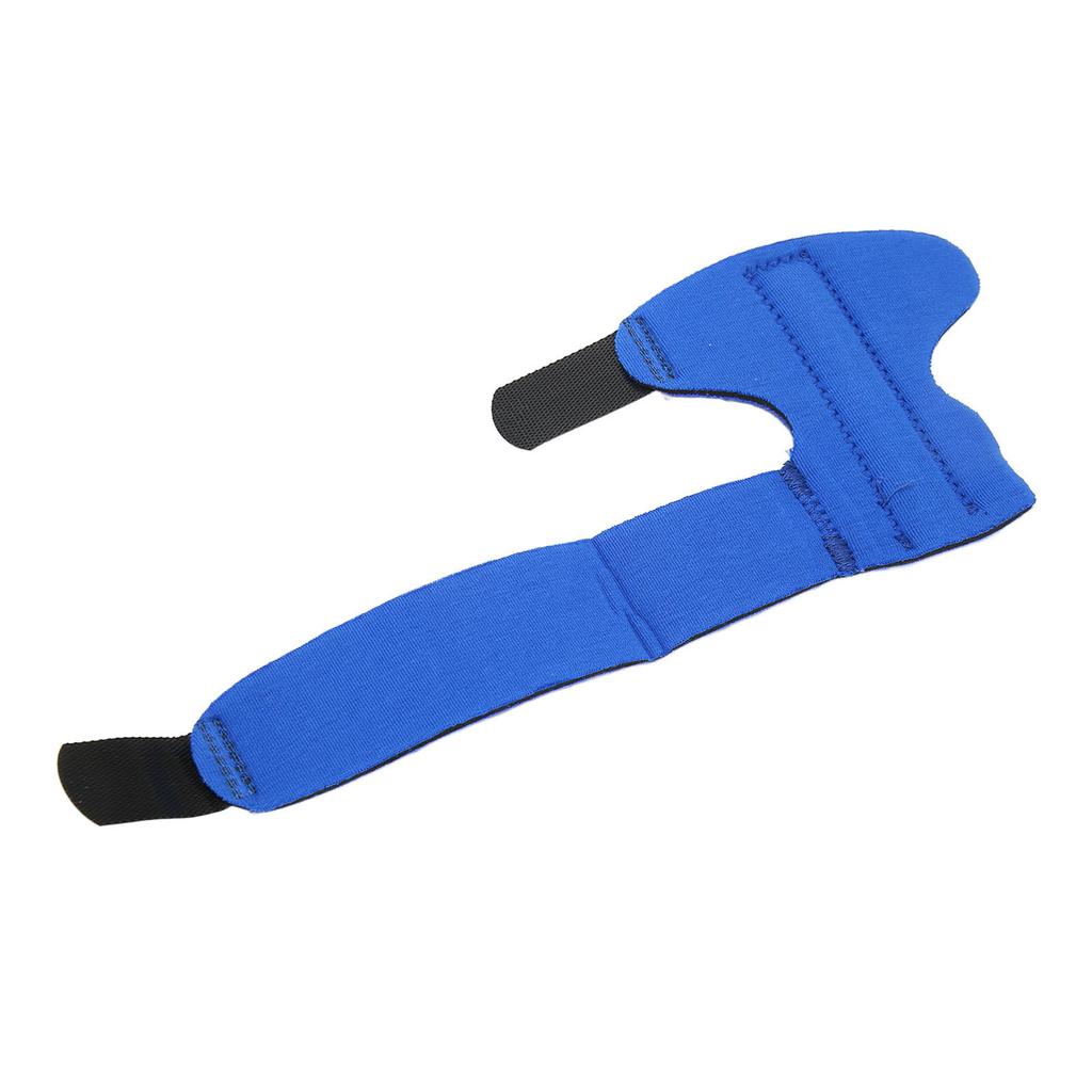 Thumb Finger Brace Breathable Thumb Wrist Stabilizer Compression Splint for Arthritis Pain Blue Right Hand