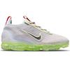 Nike Air VaporMax 2021 Flyknit Light Bone Lime Ice Women Sneakers White Ghost Black DC4112-003