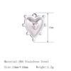 3Pcs Bee/Violin/Coconut Palm/Hearts Charms Stainless Steel Necklaces Bracelet Pendants Handmade Craft DIY Jewelry Making Finding
