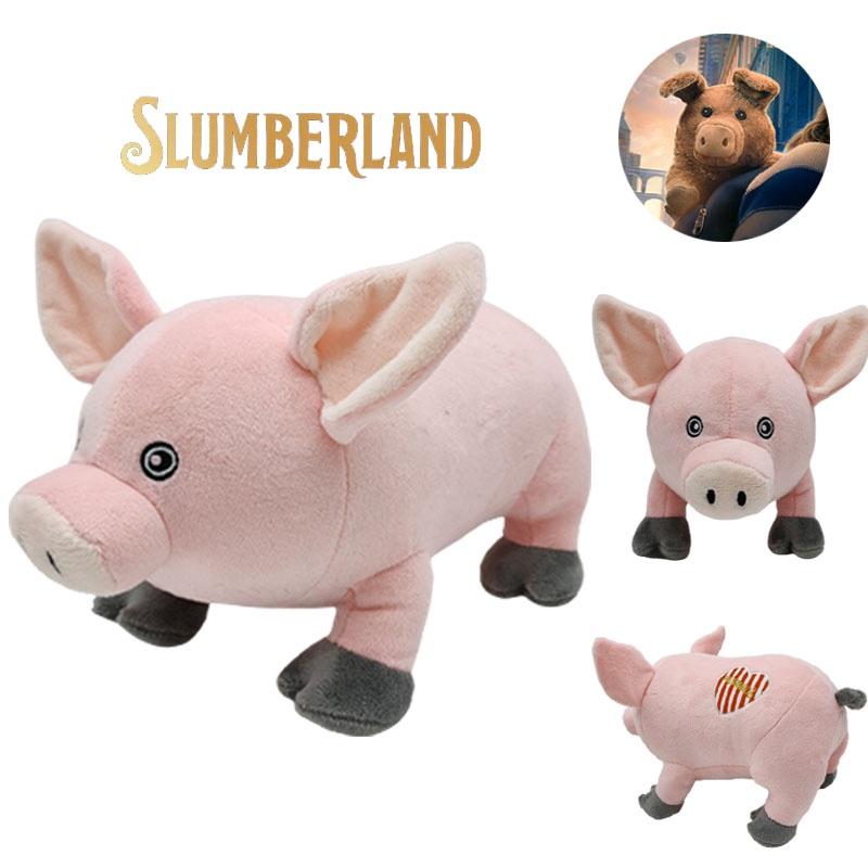 Adorable Slumberland Pig Plush Toy Soft Stuffed Animal Dolls For Kids And Babies
